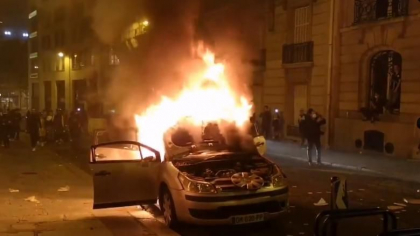 Finala Champions League. Violente la Paris, explozie de bucurie la Munchen - VIDEO Finala Champions League. Violente la Paris, explozie de bucurie la Munchen - VIDEO
