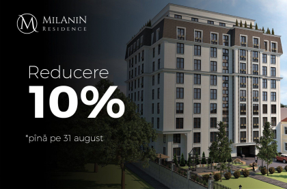 MilAniN Residence: Apartament de 85m2 cu reducere 10%*. Oferta super limitata pina pe data de 31 august MilAniN Residence: Apartament de 85m2 cu reducere 10%*. Oferta super limitata pina pe data de 31 august