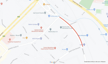 Atentie, soferi! Restrictii de circulatie pe trei strazi din capitala