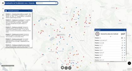 Scolile din capitala si-au ales scenariile dupa care vor activa. Ele pot fi vazute pe o harta online Scolile din capitala si-au ales scenariile dupa care vor activa. Ele pot fi vazute pe o harta online
