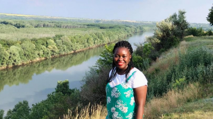 Cum e sa inveti romana in sase luni: Experienta unei tinere din centrul continentului african, venita la Chisinau pentru studii