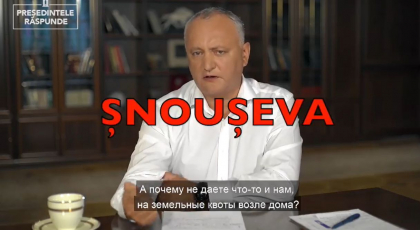 Dumitru Alaiba: "Discursul public din tara noastra a degradat treptat". Secvente video in care Igor Dodon schimonoseste Limba Romana - VIDEO Dumitru Alaiba: "Discursul public din tara noastra a degradat treptat". Secvente video in care Igor Dodon schimonoseste Limba Romana - VIDEO