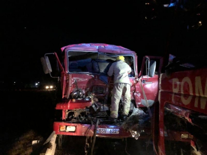 Detalii despre accidentul de la Causeni unde un Kamaz s-a ciocnit cu un Volvo. Ce spune politia