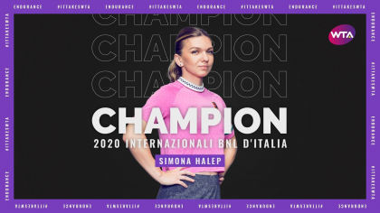 Simona Halep a avut parte de cea mai rapida finala din cariera sa. Romanca de pe locul doi mondial s-a impus, in ultimul act al competitiei WTA de la Roma, in fata campioanei en-titre, Karolina Pliskova, in doar 32 de minute - VIDEO Simona Halep a avut parte de cea mai rapida finala din cariera sa. Romanca de pe locul doi mondial s-a impus, in ultimul act al competitiei WTA de la Roma, in fata campioanei en-titre, Karolina Pliskova, in doar 32 de minute - VIDEO
