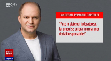 Pute in sistemul judecatoresc – spune indignat Ion Ceban, dupa ce Judecatoria din sectorul Centru a interzis ca o companie, care ar varsa ape poluate in canalizarea publica, sa fie debransata de la sistem - VIDEO