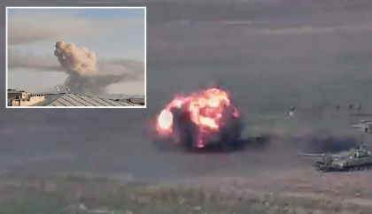 Razboi intre Armenia si Azerbaidjan! Armatele celor doua tari s-au atacat cu elicoptere, tancuri si trupe de infanterie - VIDEO Razboi intre Armenia si Azerbaidjan! Armatele celor doua tari s-au atacat cu elicoptere, tancuri si trupe de infanterie - VIDEO