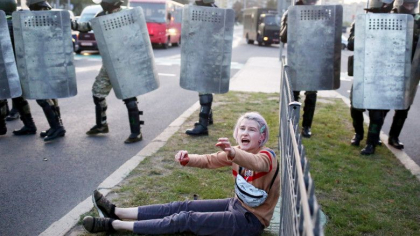 Politia din Belarus a arestat 317 persoane la protestele de duminica Politia din Belarus a arestat 317 persoane la protestele de duminica