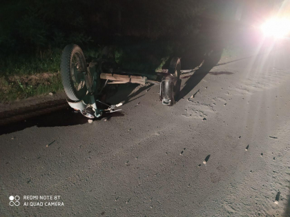 Accident la Anenii Noi. Un motociclist, in stare extrem de grava la spital