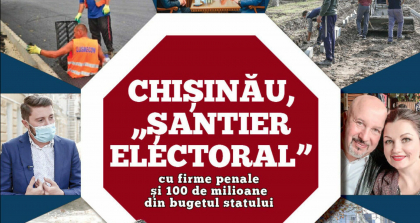 VIDEO/ Chisinau, „santier electoral” cu firme penale si 100 de milioane din bugetul statului - Zdg.md VIDEO/ Chisinau, „santier electoral” cu firme penale si 100 de milioane din bugetul statului - Zdg.md