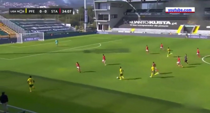 Jucatorul nationalei Moldovei de fotbal, Oleg Reabciuk, si-a trecut in cont prima reusita pentru echipa din Portugalia Jucatorul nationalei Moldovei de fotbal, Oleg Reabciuk, si-a trecut in cont prima reusita pentru echipa din Portugalia