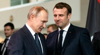 Macron vrea sa coopereze cu Putin in lupta impotriva terorismului si imigratiei clandestine