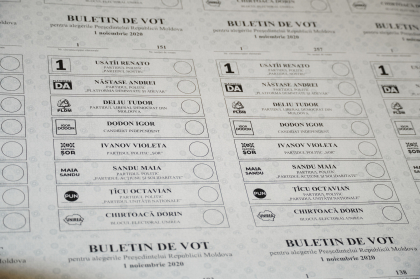 CEC a inceput tiparirea buletinelor de vot pentru sectiile de votare din tara CEC a inceput tiparirea buletinelor de vot pentru sectiile de votare din tara