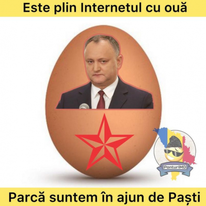 Internautii s-au amuzat pe seama spuselor lui Igor Dodon, precum ca o femeie din Etulia i-a ghicit in oua: "E mare pacat. Mai ales cu reputatia lui Dodon de om credincios". Cele mai haioase meme-uri - FOTO/VIDEO