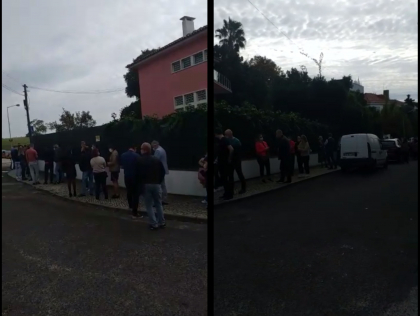 Cum se voteaza in Portugalia. Un rand imens s-a format la sectia din Lisabona - VIDEO