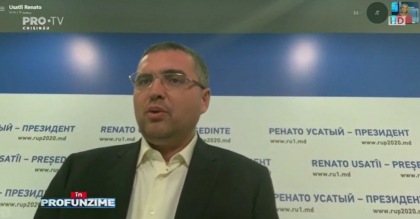 Renato Usatii, la PRO TV, inainte de alegeri: "Numai daca sa mor si sa-mi ia mana la morga si sa semneze cineva ca-l sustin pe Igor Dodon". Ce se vor intampla cu cele 16 % din voturi, obtinute de candidatul Partidului Nostru - VIDEO