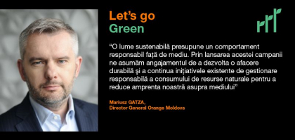 Orange construieste o afacere sustenabila in Moldova Orange construieste o afacere sustenabila in Moldova