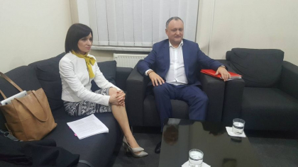 Maia Sandu si Igor Dodon, invitati la editii speciale ale emisiunii In PROfunzime 