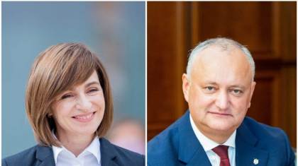 ULTIMA ORA. Maia Sandu - 57,75%, Igor Dodon - 42,25%. Rezultatele preliminare ale alegerilor prezidentiale 2020. Procese verbale procesate -  100%