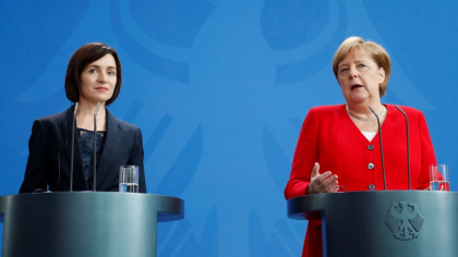 Angela Merkel, mesaj de felicitare pentru Maia Sandu: "Ma bucur ca poporul v-a dat un mandat puternic pentru cooperare constructiva in arena internationala si pentru continuarea reformelor" Angela Merkel, mesaj de felicitare pentru Maia Sandu: "Ma bucur ca poporul v-a dat un mandat puternic pentru cooperare constructiva in arena internationala si pentru continuarea reformelor"