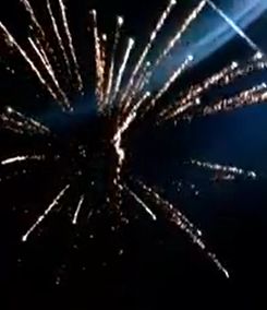Au lansat focuri de artificii. Cum este sarbatorita victora Maiei Sandu, la Nisporeni - VIDEO 