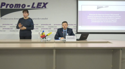 LIVE. Rezultale preliminare ale numararii in paralel de catre Misiunea de Observare Promo-LEX, a voturilor pentru Alegerile Prezidentiale din Republica Moldova 
