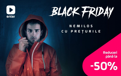 Black Friday la ENTER: nemilos cu preturile Black Friday la ENTER: nemilos cu preturile