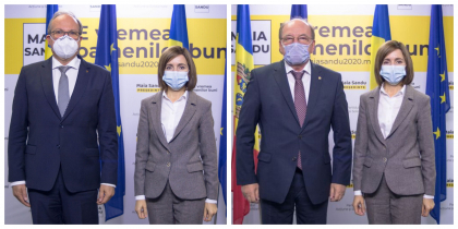 Dupa ce a castigat alegerile, Maia Sandu a avut prima intrevedere cu ambasadorul Romaniei si al Rusiei. Despre ce au discutat 