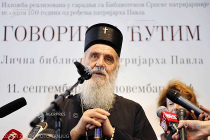 Patriarhul Irineu al Bisericii Ortodoxe Sarbe a decedat in urma infectarii cu noul coronavirus, anunta presedintele Vucic - VIDEO Patriarhul Irineu al Bisericii Ortodoxe Sarbe a decedat in urma infectarii cu noul coronavirus, anunta presedintele Vucic - VIDEO