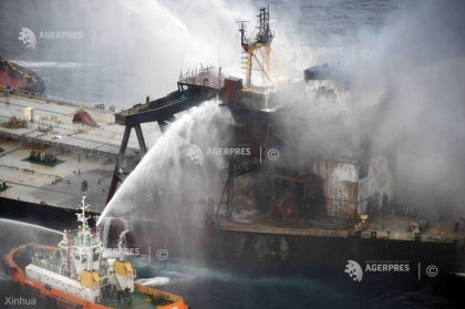 Explozie pe un petrolier grec sub pavilion maltez, ancorat intr-un port saudit Explozie pe un petrolier grec sub pavilion maltez, ancorat intr-un port saudit