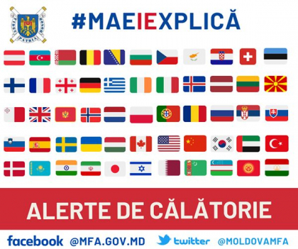 Alerta de calatorie pentru cetatenii din RM. Informatie actualizata /DOC Alerta de calatorie pentru cetatenii din RM. Informatie actualizata /DOC