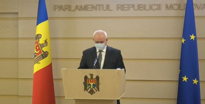 LIVE. Chiril Motpan sustine un briefing de presa