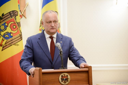 Igor Dodon: CC nu se poate pronunta asupra procedurilor din Parlament
