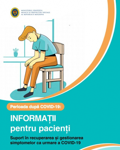 Ghidul pentru perioada dupa COVID-19: Informatii pentru pacienti. Suport in recuperarea si gestionarea simptomelor ca urmare a COVID-19 - Infografic