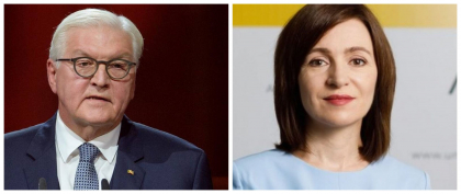 Maia Sandu a discutat cu presedintele Germaniei
