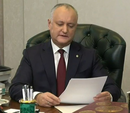 Primul lucru pe care il va face Igor Dodon dupa revenirea sa in functia de presedinte al PSRM - VIDEO 