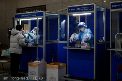 Coronavirus: Peste 1.000 de cazuri noi in Coreea de Sud, un record Coronavirus: Peste 1.000 de cazuri noi in Coreea de Sud, un record