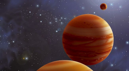 Aliniere extrem de rara a celor mai mari planete. Jupiter si Saturn pot fi vazute ca Steaua din Betleem Aliniere extrem de rara a celor mai mari planete. Jupiter si Saturn pot fi vazute ca Steaua din Betleem