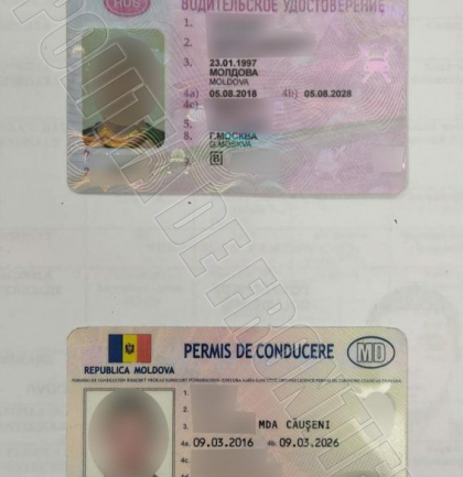 Doi moldoveni, prinsi cu permise de conducere false la intrarea in tara. Ce risca acestia Doi moldoveni, prinsi cu permise de conducere false la intrarea in tara. Ce risca acestia