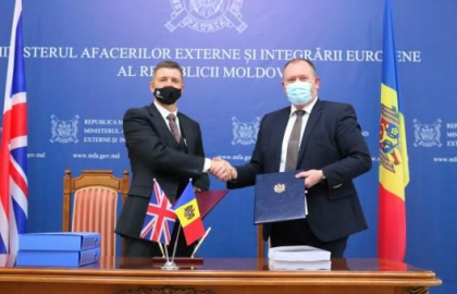 Acordul de Parteneriat Strategic, Comert si Cooperare - semnat intre Republica Moldova si Marea Britanie Acordul de Parteneriat Strategic, Comert si Cooperare - semnat intre Republica Moldova si Marea Britanie