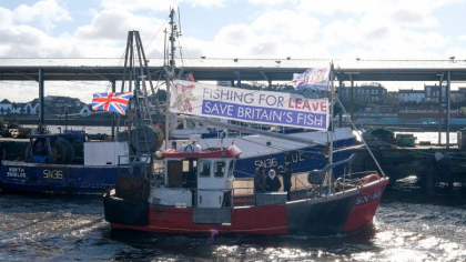 Acordul post-Brexit: UE renunta la 25% din cota sa de pescuit in apele britanice Acordul post-Brexit: UE renunta la 25% din cota sa de pescuit in apele britanice