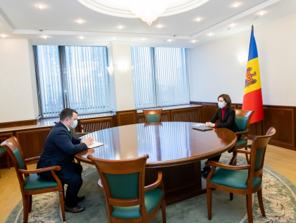 Presedintele, Maia Sandu, s-a intalnit cu directorul SIS. Despre ce au discutat Presedintele, Maia Sandu, s-a intalnit cu directorul SIS. Despre ce au discutat