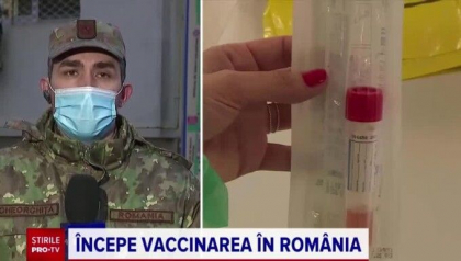 Cine este primul roman care s-a vaccinat impotriva Covid-19. Dr. Gheorghita: ”Era un moment asteptat”