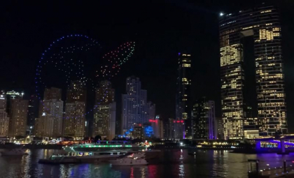 Dubai: Show pe cer cu 300 de drone luminate - VIDEO Dubai: Show pe cer cu 300 de drone luminate - VIDEO