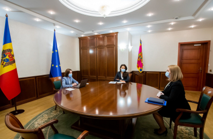 Maia Sandu: ”Voi sprijini initiativele de fortificare a capacitatilor ANI si voi facilita dialogul interinstitutional”. Ce a discutat Presedintele RM cu Presedintele ANI 