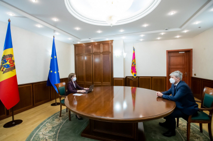 Maia Sandu a avut o intrevedere cu directorul CNA. Despre ce au discutat