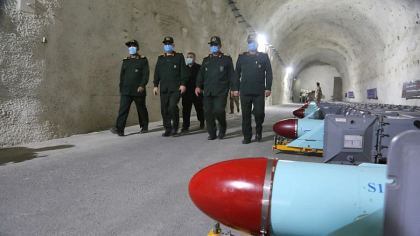 Iranul a inaugurat o baza subterana de rachete strategice Iranul a inaugurat o baza subterana de rachete strategice