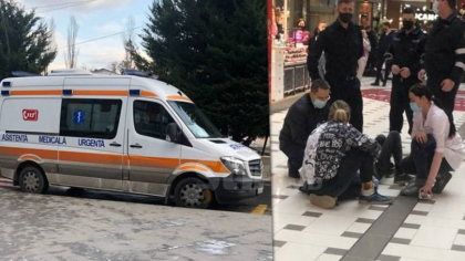 A vrut sa faca un filmulet pentru tik-tok, a urcat pe balustrada de la escalator si si-a pierdut echilibrul. Politia ofera detalii despre tanarul care a cazut in gol intr-un mall din capitala