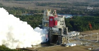 Testarea celei mai puternice rachete a NASA s-a incheiat cu un esec partial