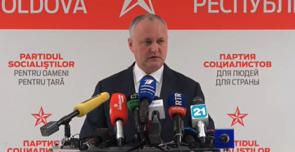 Ultimatum de la Igor Dodon pentru Maia Sandu: "Pana pe 1 februarie sa numeasca un prim-ministru" - VIDEO Ultimatum de la Igor Dodon pentru Maia Sandu: "Pana pe 1 februarie sa numeasca un prim-ministru" - VIDEO