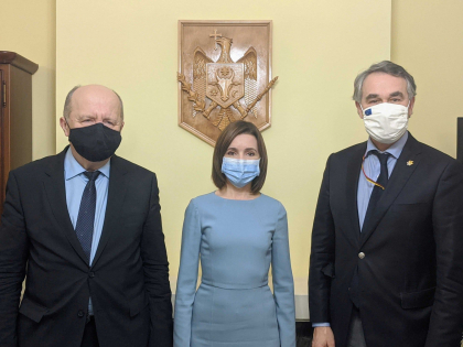 Maia Sandu s-a intalnit cu Andrius Kubilius, Presedinte din partea Parlamentului European al EURONEST, si Petras Austrevicius, membru al Parlamentului European. Despre ce au discutat Maia Sandu s-a intalnit cu Andrius Kubilius, Presedinte din partea Parlamentului European al EURONEST, si Petras Austrevicius, membru al Parlamentului European. Despre ce au discutat